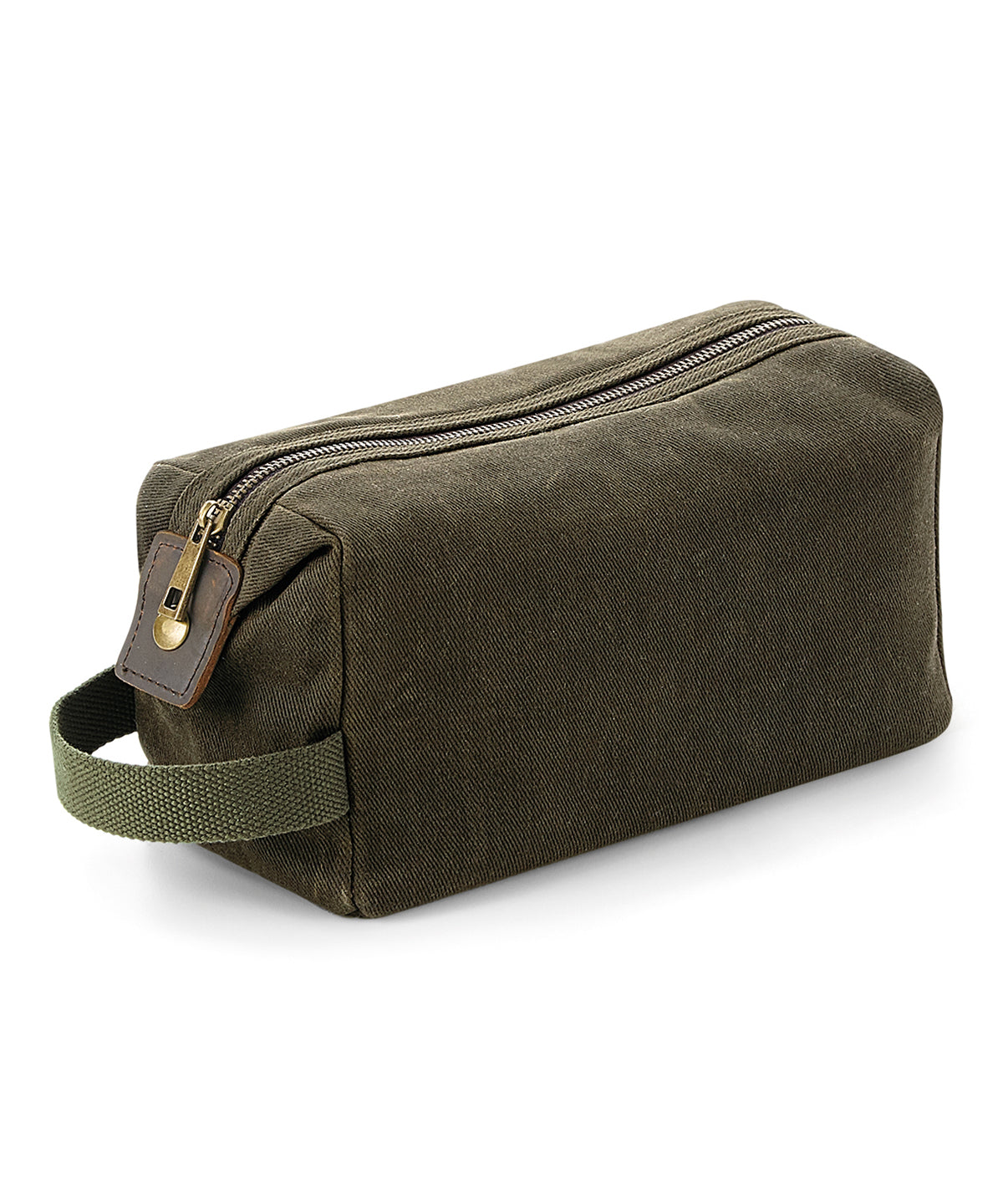 QD651 Heritage Waxed Canvas Wash Bag